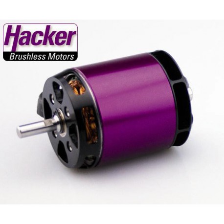 Moteur brushless Hacker A50-12L V4 14 Poles 355Kv 445grs