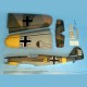 MESSERSCHMITT BF 109F 84CM ARF CAMOUFLAGE HACKER MODEL
