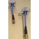 ANTENNE AOMWAY POLARISEE ET CIRCULAIRE BLEU 5.8GHZ SMA