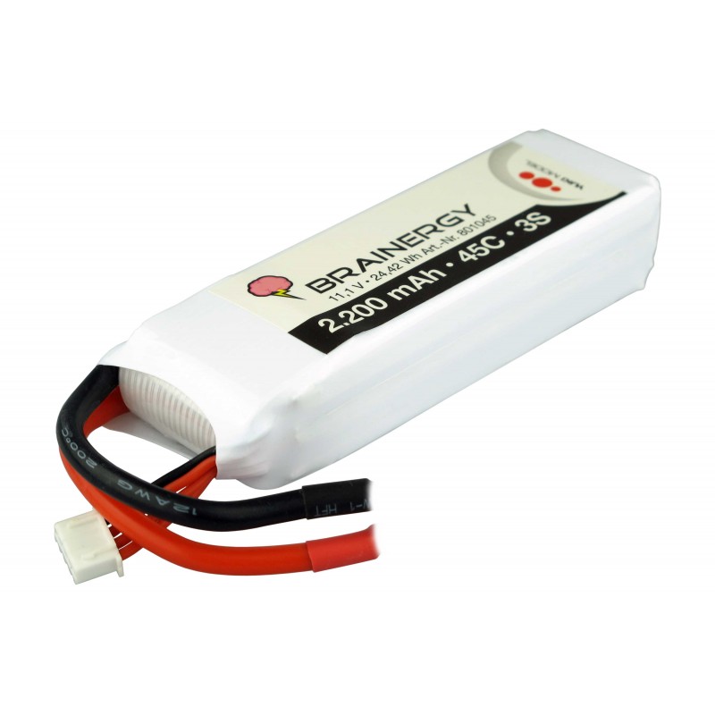 Accu LiPo BRAINERGY 2200mAh 3S 45C XT60 Intermodel SAS Accu LiPo BRAINERGY 2200mAh 3S 45C XT60 Intermodel SAS