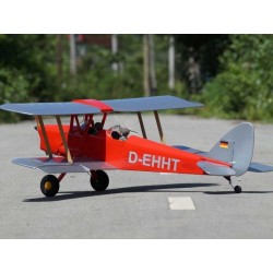 TIGER MOTH 1400MM ROUGE