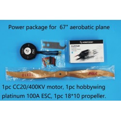 Power package pour avion Pilot-RC 67" (22-23%)