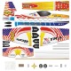 XTRA VECTOR AMERICA RED ARF 800MM