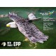 AILE VOLANTE EAGLE 1200MM KIT EPP + HELICE 8 X 4