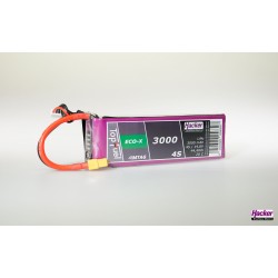 Accu LiPo TopFuel ECO-X 3000mAh 4S 20C MTAG