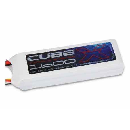 ACCU LIPO SLS X-CUBE 1600MAH 3S 30C
