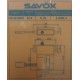 SAVOX SG-0212MG HV 22grs/5kg