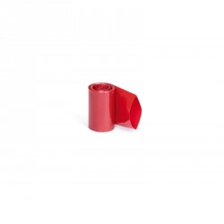 Gaine thermorétractable 25mm rouge 1M