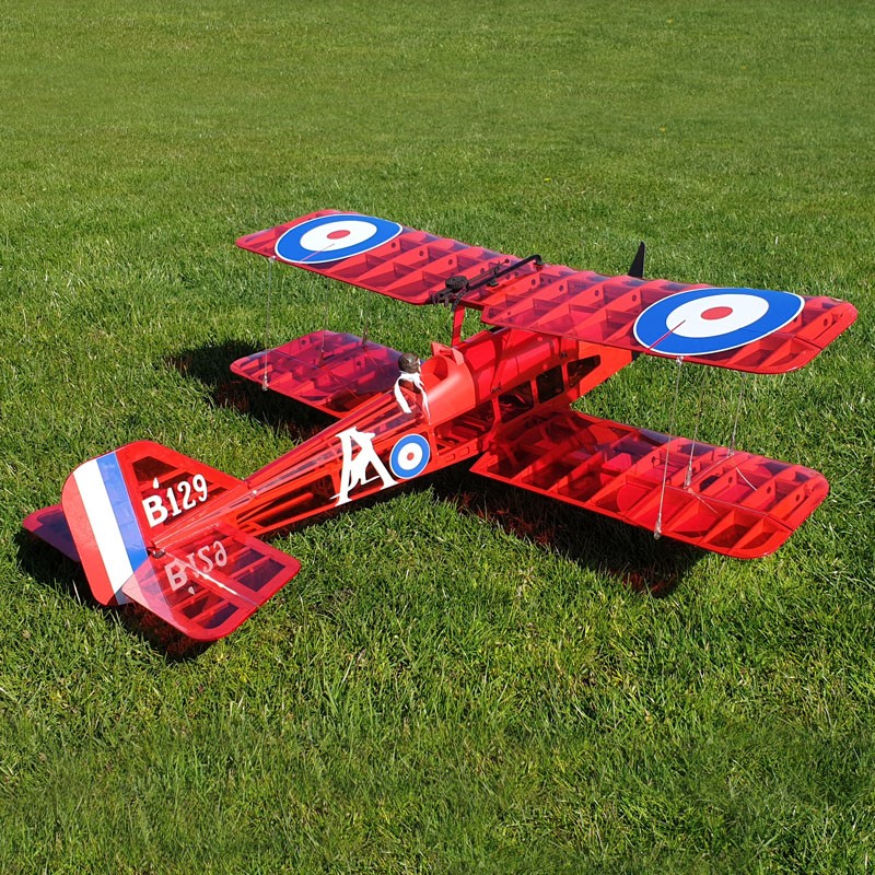 BIPLAN S.E.5A 1000MM BRITISH FIGHTER ELECTRO KIT A CONSTRUIRE Intermodel