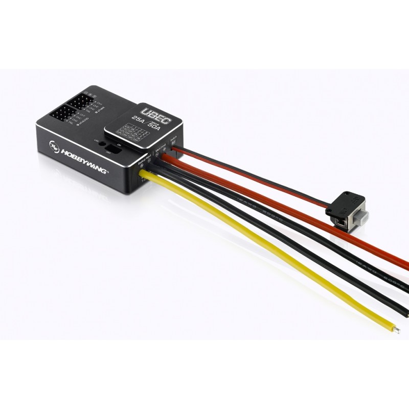 Régulateur De Tension UBEC 8A - Entrée 7-25,5V - Sortie 5V/6V/7,4V - Pour Hélicoptères RC Et Modélisme