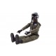 PILOTE CORPS ENTIER ARTICULE 1/6 VERT TOP RC MODEL