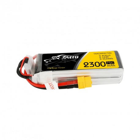 Accu LiPo Tattu 2300mAh 4S 75C