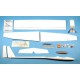 PLANEUR DIVA ARF 3000MM TOPMODEL CZ