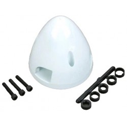 CONE TRIPALE EN PLASTIQUE 70MM BLANC DU-BRO