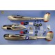 P-38 LIGHTNING ARF 2100MM OLIVE VQ MODEL