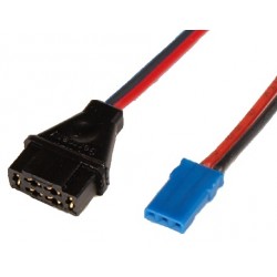 Câble adaptateur MPX femelle / UNI JR femelle 25cm