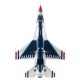 JET 64MM KIT PNP EDF F-16 Fighting Falcon Blue Thunder FMS