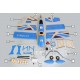 ULTIMATE BIPLAN 1350MM ARF 20CC SEAGULL MODELS