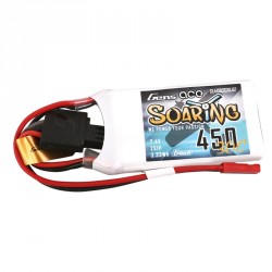 Accu LiPo GENS ACE G-Tech SOARING 450mAh 7.4V 30C 2S