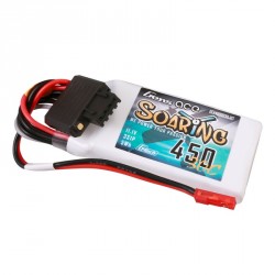 Accu LiPo GENS ACE G-Tech SOARING 450mAh 11.1V 30C 3S