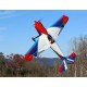 LASER 85" (BLANC/BLEU/ROUGE/ARGENT) 2159MM ARF EXTREME FLIGHT