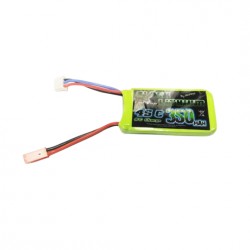 Accu lipo 350mAh 2S 45C Black Lithium