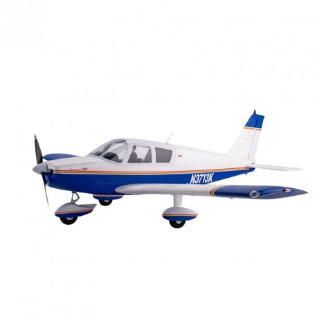 PIPER CHEROKEE 1310MM BNF BASIC AVEC SAFE ET AS3X BLEU E-FLITE