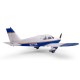 PIPER CHEROKEE 1310MM BNF BASIC AVEC SAFE ET AS3X BLEU E-FLITE