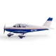 PIPER CHEROKEE 1310MM BNF BASIC AVEC SAFE ET AS3X BLEU E-FLITE