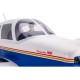 PIPER CHEROKEE 1310MM BNF BASIC AVEC SAFE ET AS3X BLEU E-FLITE