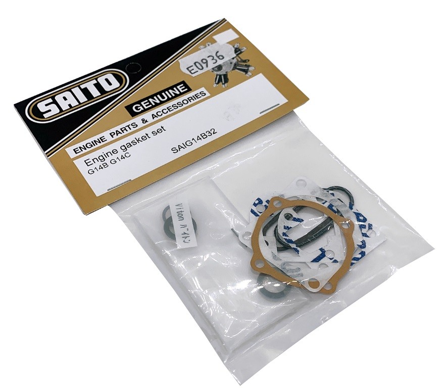 Jeu De Joints Pour Moteur SAITO FA-80/80GK - Référence SAI8032B, Neuf En Emballage D'origine