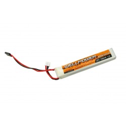 ACCU LIPO ULTIMA 1000MAH 7.4V 2S 20/40C SLIM WELLPOWER