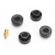 ROUES GONFLABLES ULTRA LEGERES 150MM (x2) KAVAN
