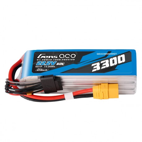 Accu LiPo GENS ACE 3300mAh 6S 45C