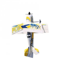 MAMBA 60E BIPLAN 1353MM PNP + AURA 8 JAUNE/BLEU PREMIER AIRCRAFT