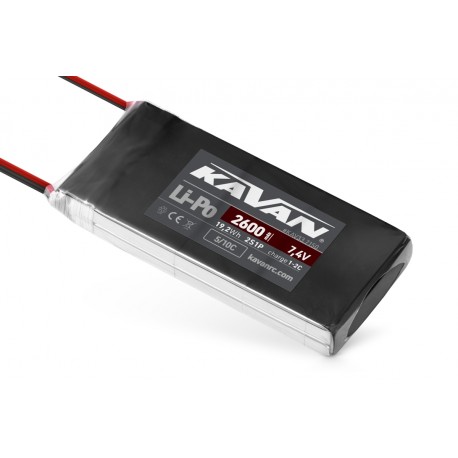 ACCU LIPO TX 2600MAH / 7.4V KAVAN