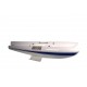Kit flotteur Turbo Bushmaster 84" Blanc/Bleu Legacy