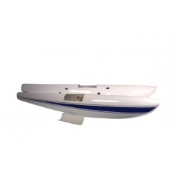 Kit flotteur Turbo Bushmaster 84" Blanc/Bleu Legacy