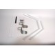 Kit flotteur Turbo Bushmaster 84" Blanc/Bleu Legacy