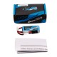 Accu LiPo GENS ACE 350Ah 7.4V 15C 2S (F3K)