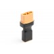 ADAPTATEUR XT60 MALE VERS PRISE XT90 FEMELLE