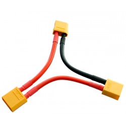 CORDON Y PRISES XT90 POUR BRANCHEMENT SERIE
