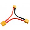 CORDON Y PRISES XT90 POUR BRANCHEMENT SERIE