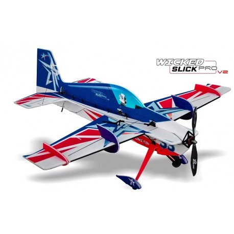 WICKED SLICK PRO V2 37" BLEU TA HORIZONS