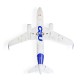 Airbus A320neo Twin 64mm EDF BNF Basic avec AS3X+ avec SAFE Select E-FLITE