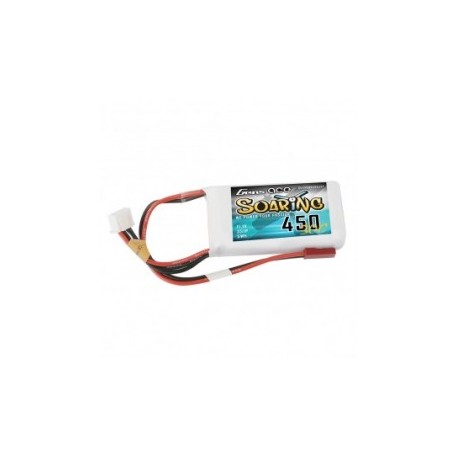Accu LiPo GENS ACE SOARING 450mAh 11.1V 30C 3S