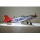 P51 MUSTANG 1.41M ARF + TRAIN RENTRANT Phoenix Model