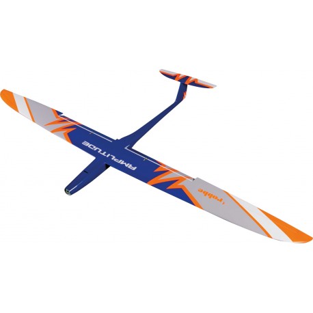 PLANEUR AMPLITUDE ARF 1800MM ORANGE FLUO / BLEU ROBBE