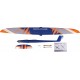 PLANEUR AMPLITUDE PNP 1800MM ORANGE FLUO / BLEU ROBBE