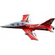 ARES 90MM EDF SPORT JET 3D PNP 6S ROUGE AVEC GYRO FREEWING